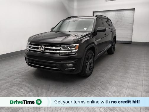 Black 2020 Volkswagen Atlas SE R-Line w/Tech Pkg