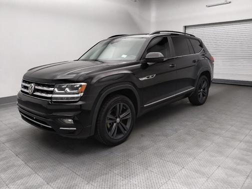 Black 2020 Volkswagen Atlas SE R-Line w/Tech Pkg