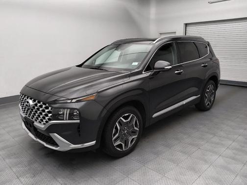 Gray 2021 Hyundai SANTA FE Limited