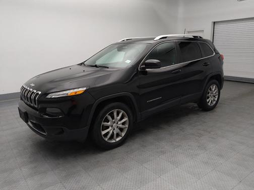 Diamond Black Crystal Pearlcoat 2018 Jeep Cherokee Limited