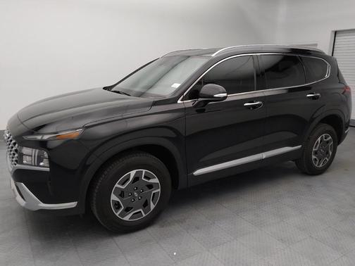 Twilight Black 2023 Hyundai SANTA FE HEV Blue