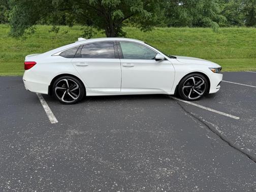 White 2018 Honda Accord Sport