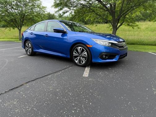 Blue 2016 Honda Civic EX-L