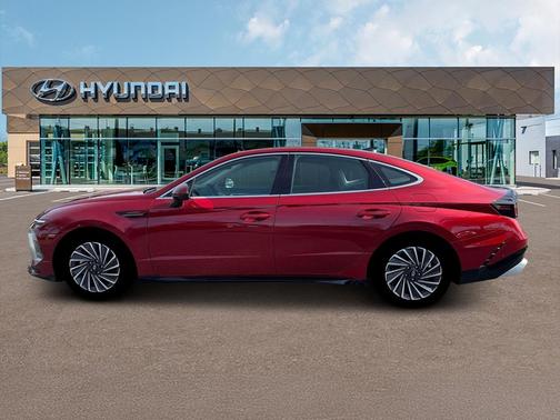 Ultimate Red 2026 Hyundai SONATA Hybrid Limited