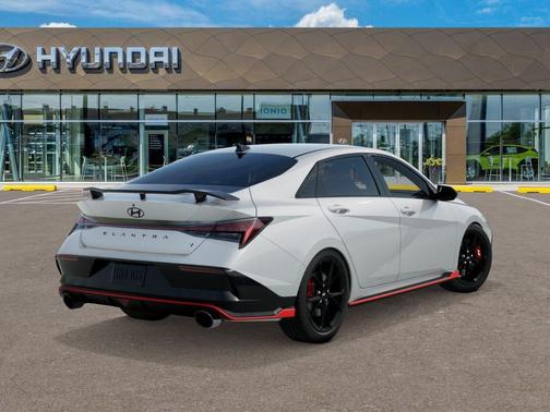 Atlas White 2026 Hyundai ELANTRA N Base