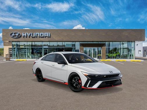Atlas White 2026 Hyundai ELANTRA N Base