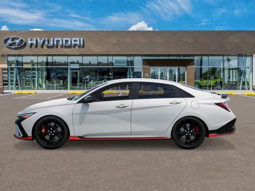 Atlas White 2026 Hyundai ELANTRA N Base