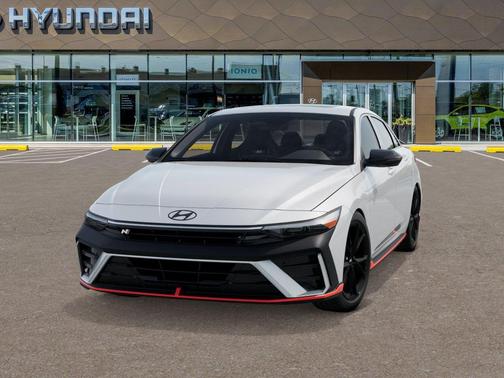 Atlas White 2026 Hyundai ELANTRA N Base