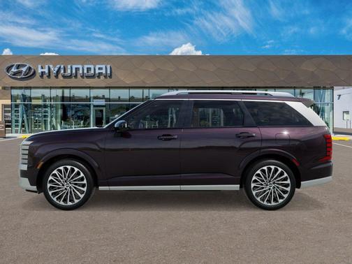 Galaxy Maroon Pearl 2026 Hyundai Palisade Hybrid Calligraphy
