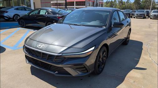 Amazon Gray 2026 Hyundai ELANTRA HEV SEL Sport