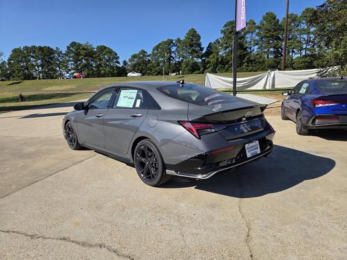 Ecotronic Gray 2025 Hyundai ELANTRA N Line