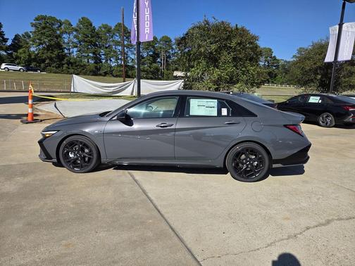 Ecotronic Gray 2025 Hyundai ELANTRA N Line
