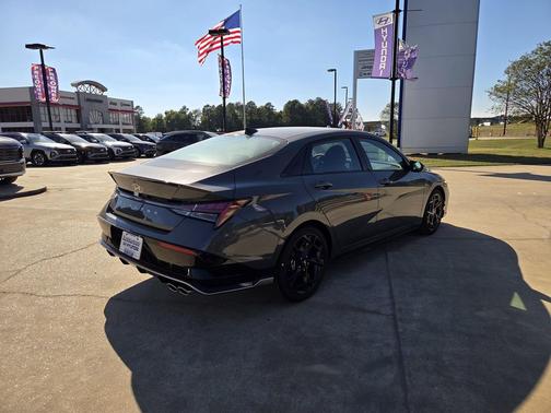 Ecotronic Gray 2025 Hyundai ELANTRA N Line