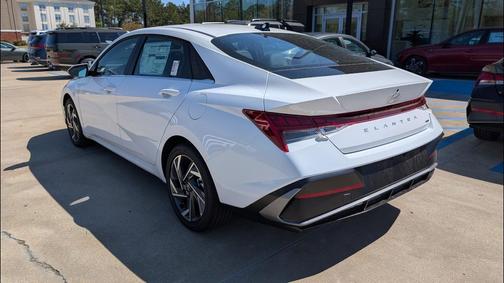 Serenity White 2026 Hyundai ELANTRA HEV Limited