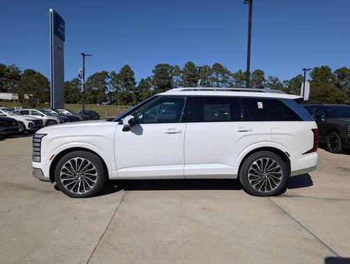 Creamy White Pearl 2026 Hyundai Palisade Hybrid Calligraphy