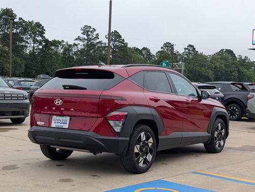 Ultimate Red Metallic 2025 Hyundai KONA SEL Convenience