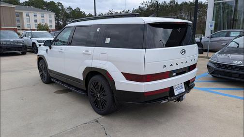 Serenity White 2026 Hyundai SANTA FE HEV Calligraphy