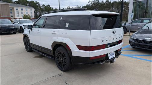 Serenity White 2026 Hyundai SANTA FE HEV Calligraphy