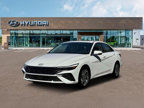 Serenity White 2026 Hyundai ELANTRA Limited