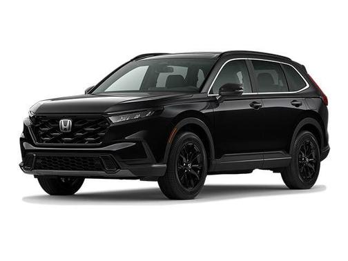 Crystal Black Pearl 2025 Honda CR-V Hybrid Sport FWD