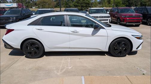 Serenity White 2026 Hyundai ELANTRA Sport
