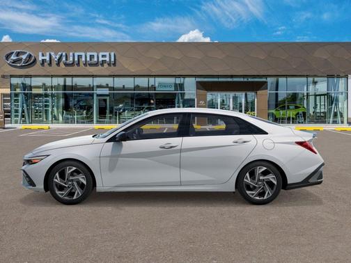 Serenity White 2026 Hyundai ELANTRA Sport