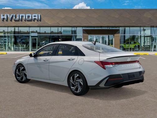 Serenity White 2026 Hyundai ELANTRA Sport