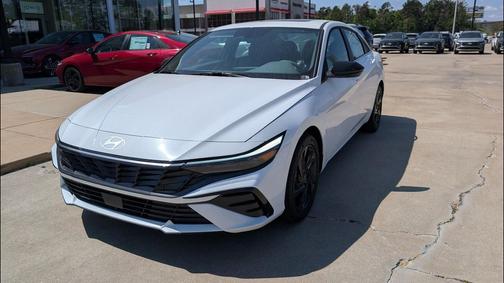 Serenity White 2026 Hyundai ELANTRA Sport