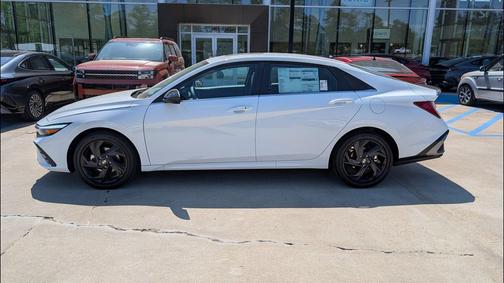 Serenity White 2026 Hyundai ELANTRA Sport