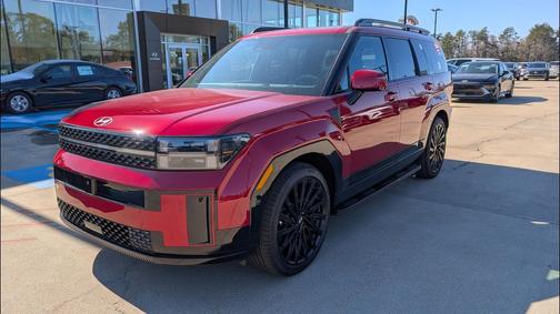 Ultimate Red 2026 Hyundai SANTA FE Calligraphy SUV
