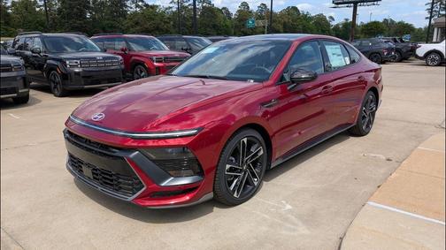 Ultimate Red 2026 Hyundai SONATA N Line