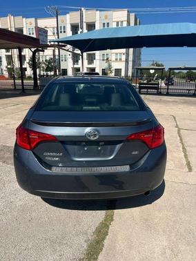 Blue 2017 Toyota Corolla SE