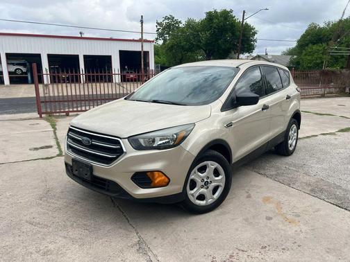 White Gold Metallic 2018 Ford Escape S