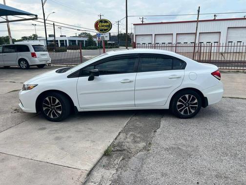 Taffeta White 2015 Honda Civic EX