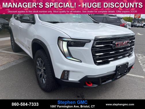 2026 GMC Acadia AWD AT4