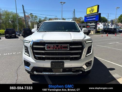 Summit White 2026 GMC Yukon 4WD Elevation