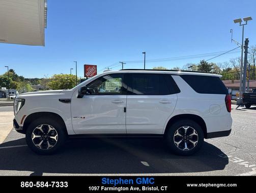 Summit White 2026 GMC Yukon 4WD AT4
