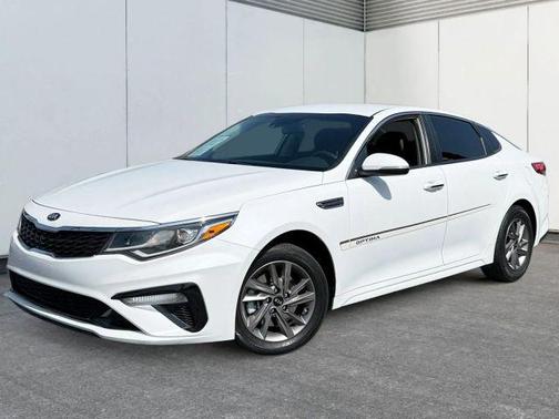 White 2020 Kia Optima LX