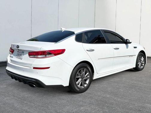 White 2020 Kia Optima LX