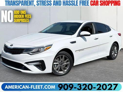 White 2020 Kia Optima LX