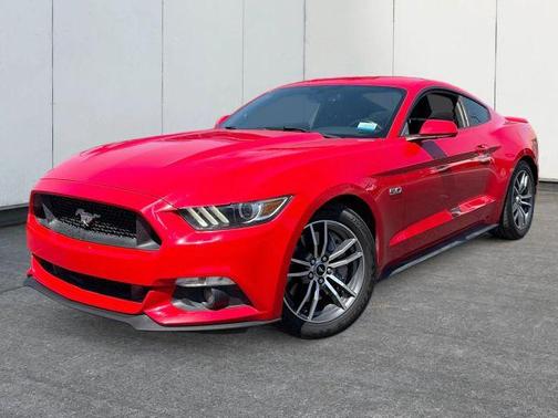 Red 2017 Ford Mustang GT