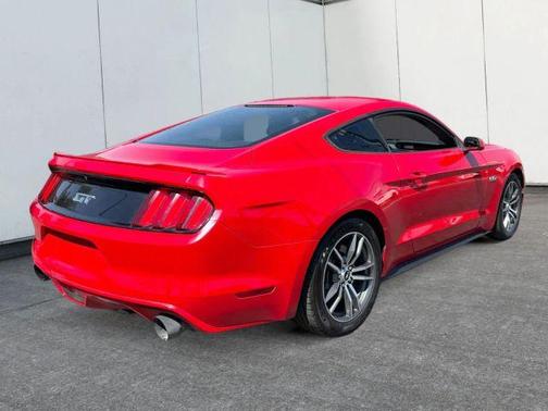 Red 2017 Ford Mustang GT