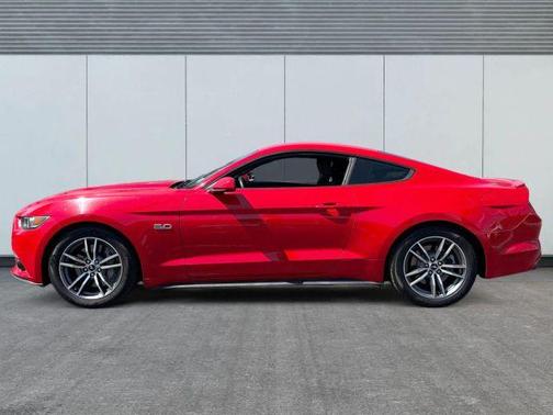 Red 2017 Ford Mustang GT