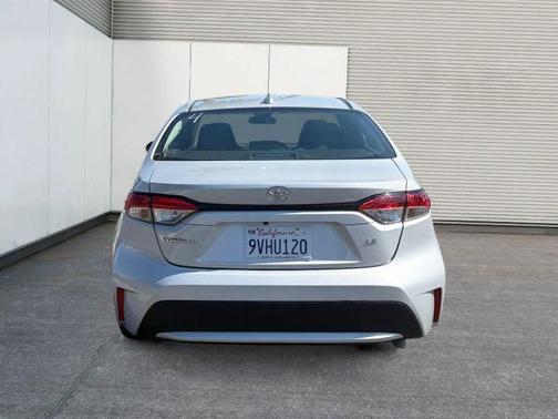 Silver 2021 Toyota Corolla LE