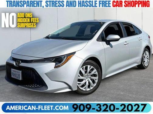 Silver 2021 Toyota Corolla LE