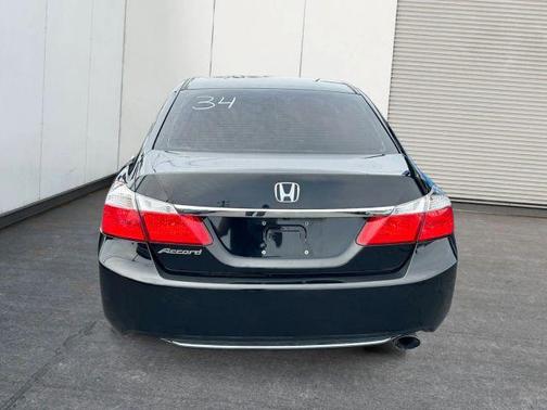 Black 2015 Honda Accord LX