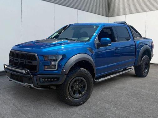 Blue 2018 Ford F-150 Raptor