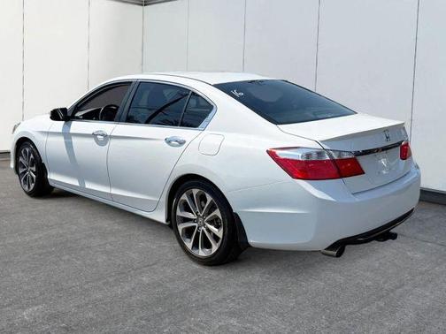 White 2014 Honda Accord Sport