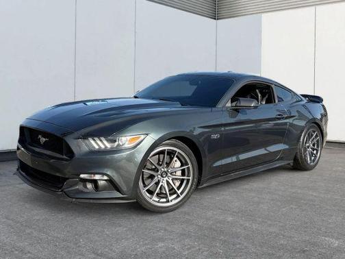 Green 2016 Ford Mustang GT