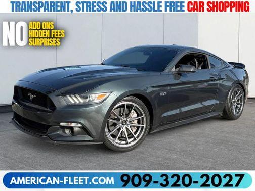Green 2016 Ford Mustang GT